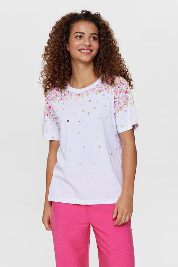 ΜΠΛΟΥΖΑ NUMPH - 9000 BRIGHT WHITE